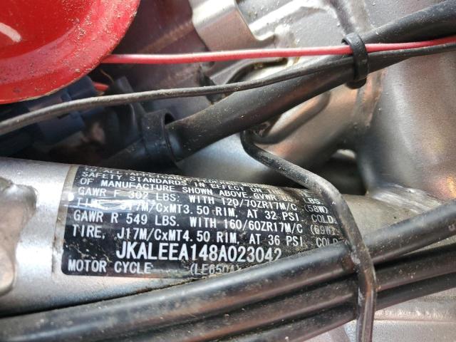 2008 KAWASAKI KLE650 A - JKALEEA148A023042