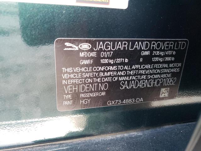 2017 JAGUAR XE PREMIUM - SAJAD4BN3HCP10952