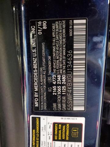 55SWF4KBXGU134636 Mercedes-Benz C 300 4matic