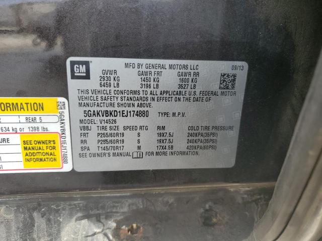 5GAKVBKD1EJ174880 Buick Enclave