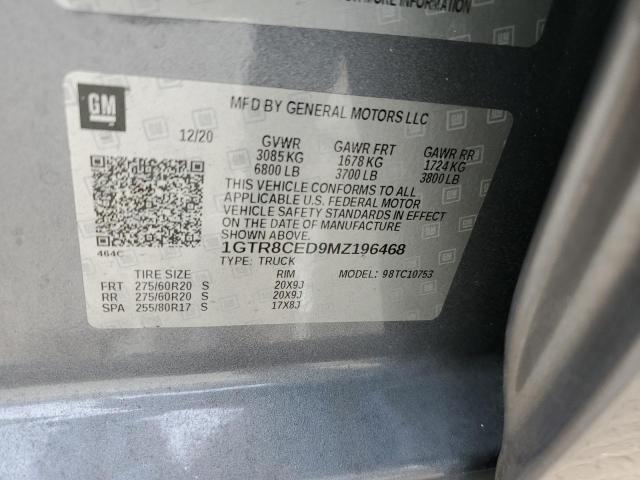 1GTR8CED9MZ196468 GMC Sierra C1500 Elevation