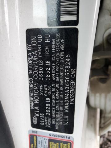 KNADM4A36G6678245 KIA RIO LX