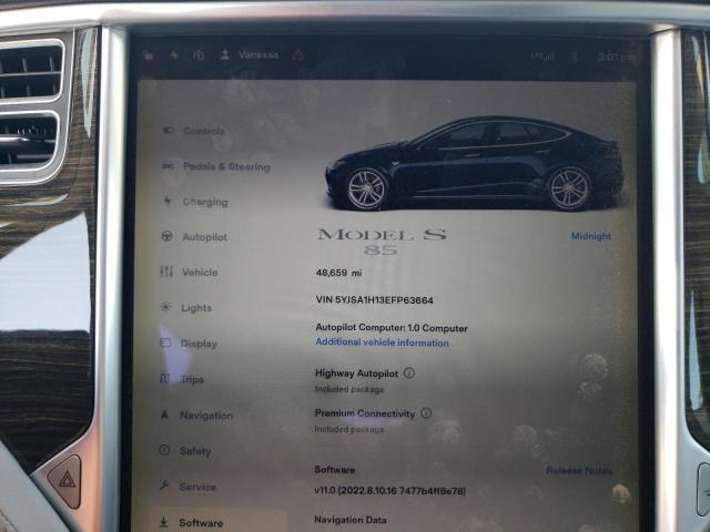 5YJSA1H13EFP63664 Tesla MODEL S
