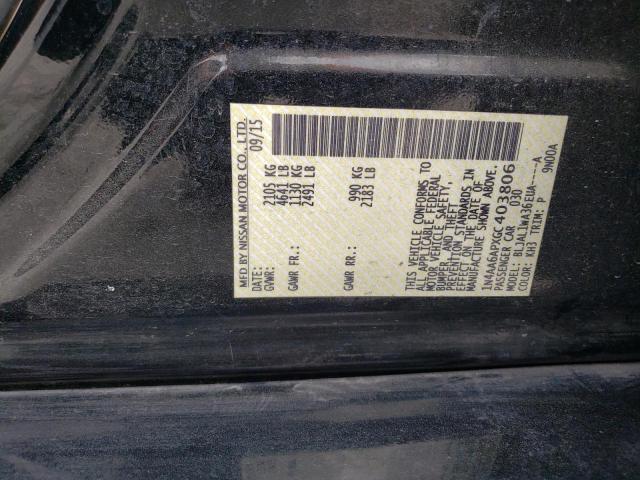 1N4AA6APXGC403806 Nissan Maxima 3.5s