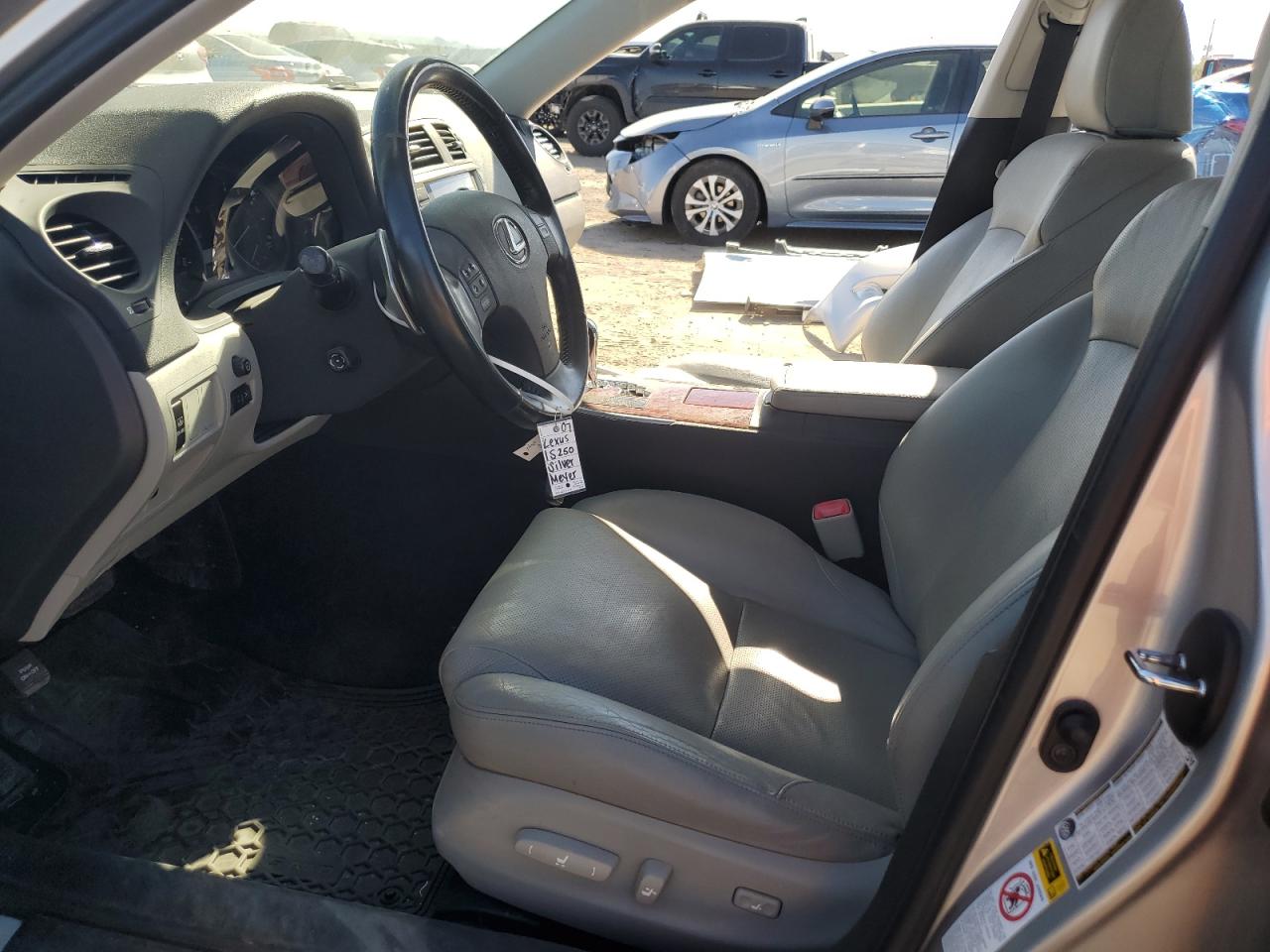 JTHCK262072011329 2007 Lexus Is 250