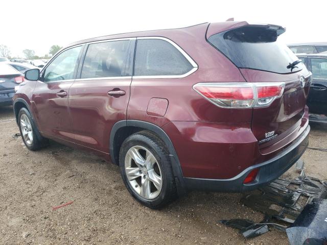 VIN 5TDDKRFH7ES034454 2014 Toyota Highlander, Limited no.2