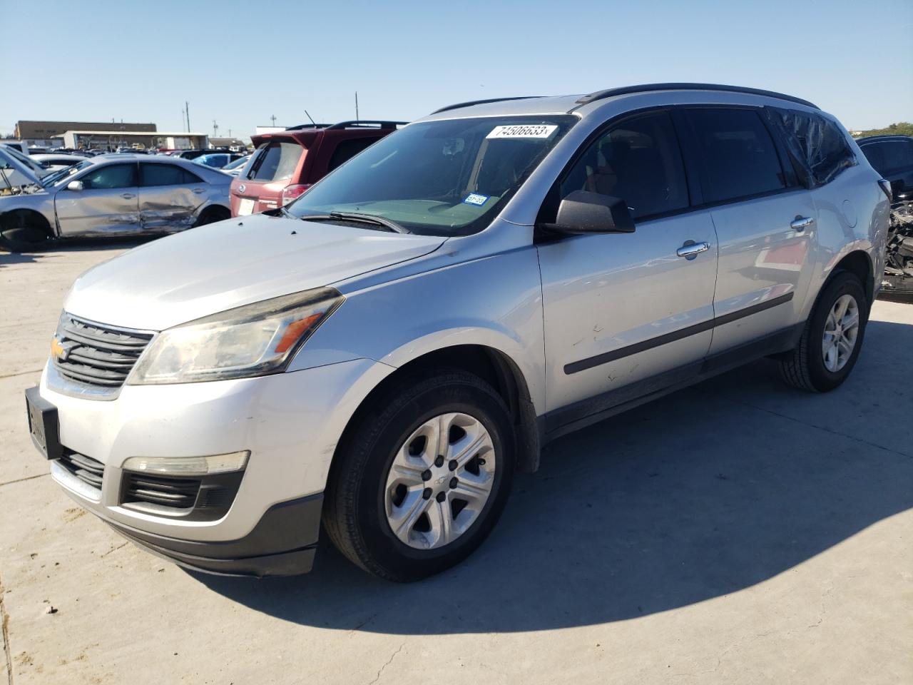 1GNKRFED2DJ181655 2013 Chevrolet Traverse Ls