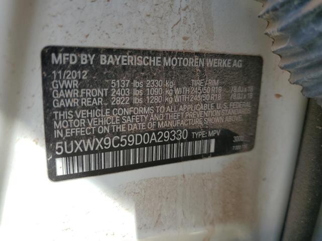 VIN 5UXWX9C59D0A29330 2013 BMW X3, Xdrive28I no.13