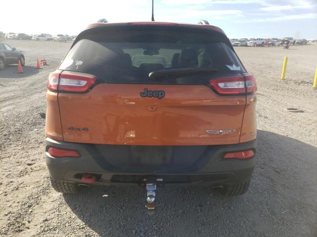 Паркетники JEEP CHEROKEE 2015 Оранжевий