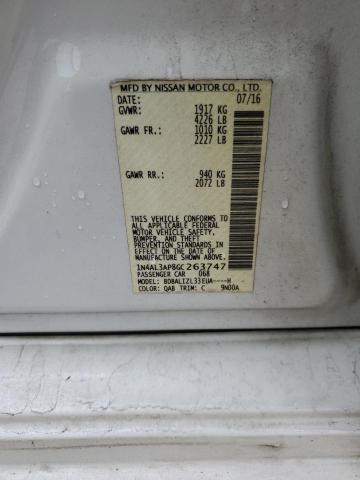 1N4AL3AP8GC263747 Nissan ALTIMA 2.5