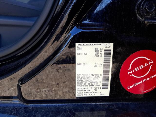 1N4BL4BV5LC215771 Nissan ALTIMA S