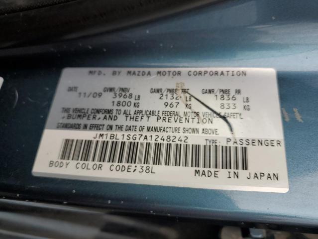 2010 Mazda 3 I VIN: JM1BL1SG7A1248242 Lot: 73485633