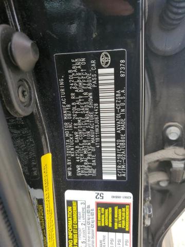 2018 TOYOTA CAMRY L - 4T1B11HK9JU674428