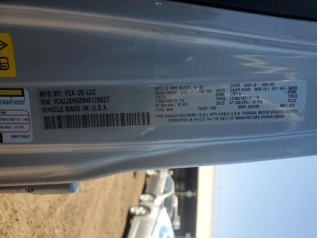 1C4JJXR62NW178627 Jeep Wrangler Unlimited Rubicon 4xe