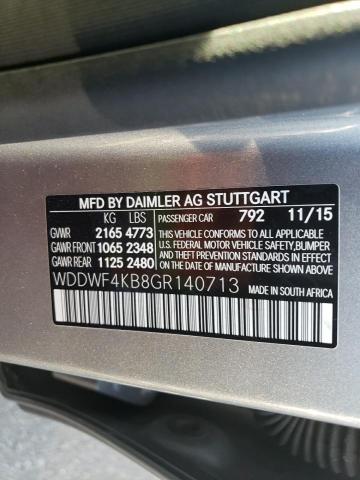 WDDWF4KB8GR140713 2016 MERCEDES-BENZ C-CLASS, photo no. 12