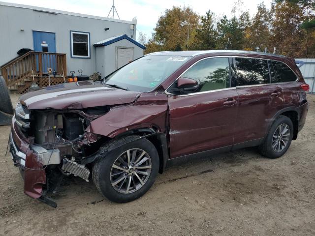 VIN 5TDJZRFH3KS976432 2019 Toyota Highlander, SE no.1