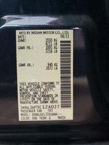 1N4AL3AP7EC124027 Nissan ALTIMA 2.5