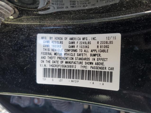 2016 HONDA ACCORD LX - 1HGCR2F35GA089912