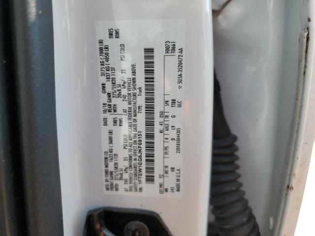 2018 FORD F150 SUPER - 1FTEW1EG6JKF69151