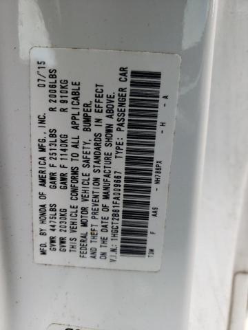 1HGCT2B81FA009667 Honda ACCORD EXL