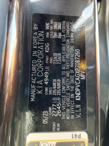 KNDPVCAGXP7087260 KIA Sportage Ex