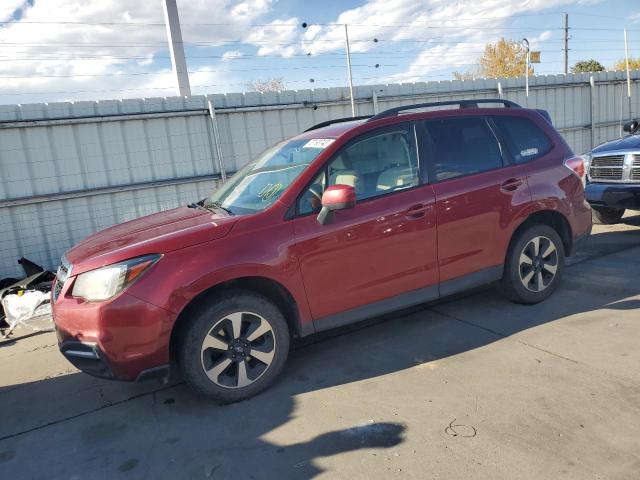  SUBARU FORESTER 2017 Бордовий