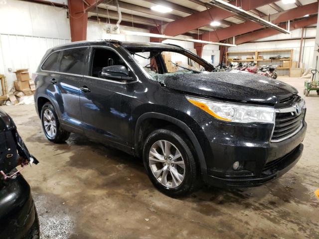 VIN 5TDKKRFH6ES021671 2014 Toyota Highlander, Xle no.4