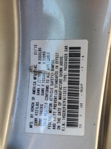 1HGCR2F87FA113573 Honda ACCORD EXL