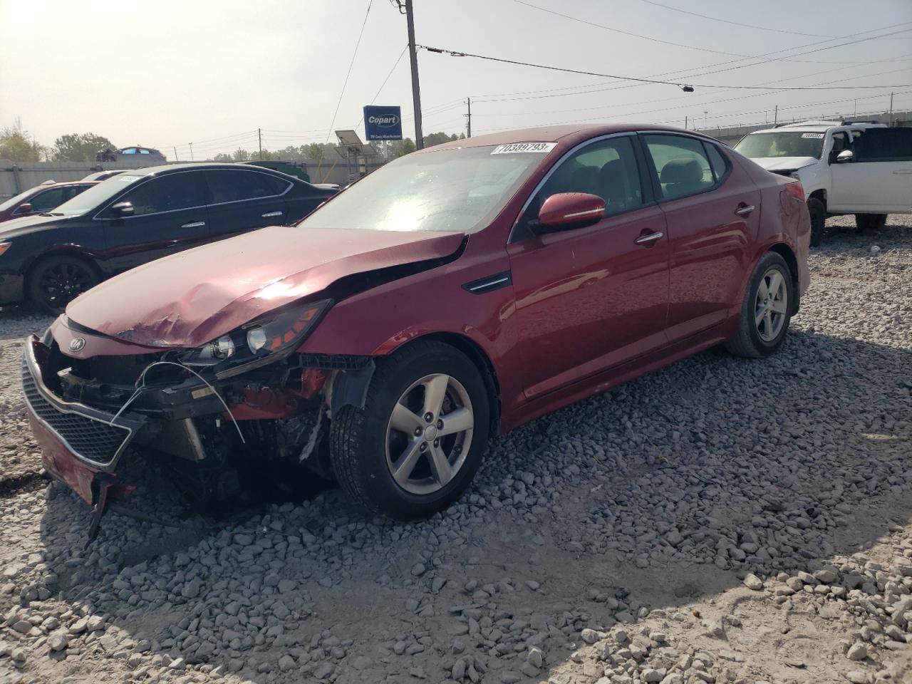 5XXGM4A75FG505531 2015 Kia Optima Lx 5XXGM4A75FG505531 2015 Kia Optima Lx