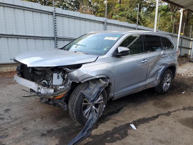 VIN 5TDKKRFH6FS041694 2015 Toyota Highlander, Xle no.1