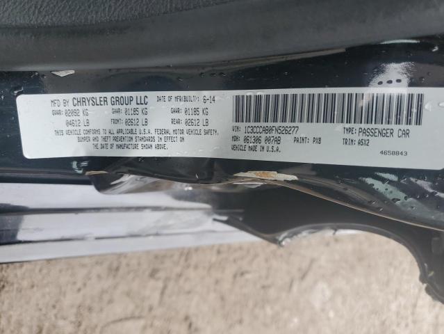 2015 CHRYSLER 200 LIMITE - 1C3CCCAB0FN526277
