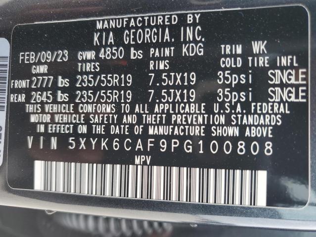 5XYK6CAF9PG100808 KIA Sportage X Line
