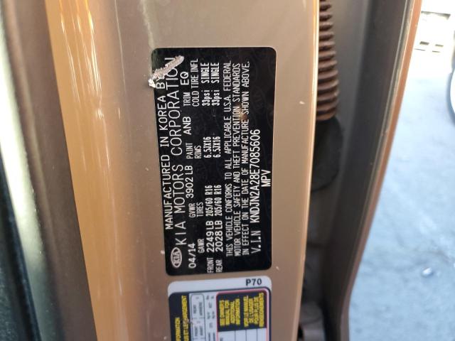 KNDJN2A28E7085606 KIA Soul