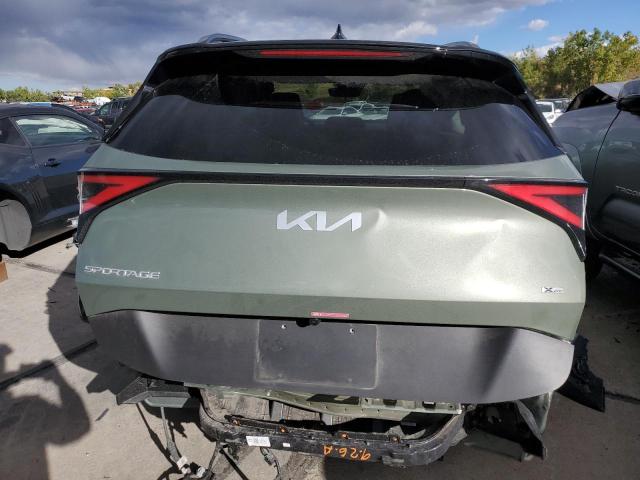  KIA SPORTAGE X 2023 Зелений