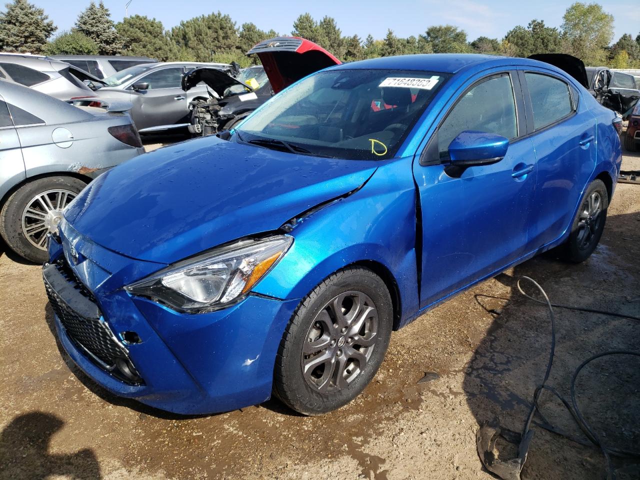 VIN 3MYDLBYV3KY519090 Toyota Yaris L 2019