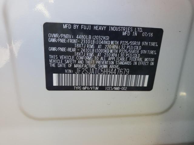 JF2SJATC5HH447679 Subaru Forester 2.5i Touring