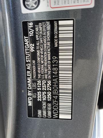 WDDZF4JB0HA148139 Mercedes-Benz E 300