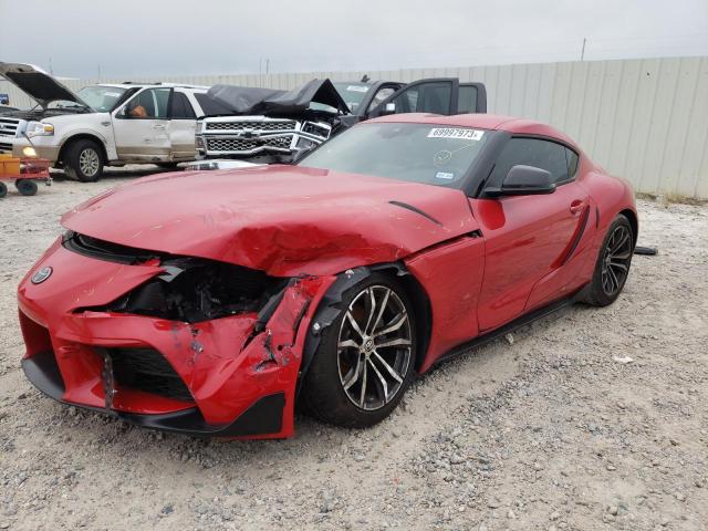  TOYOTA SUPRA 2021 Червоний
