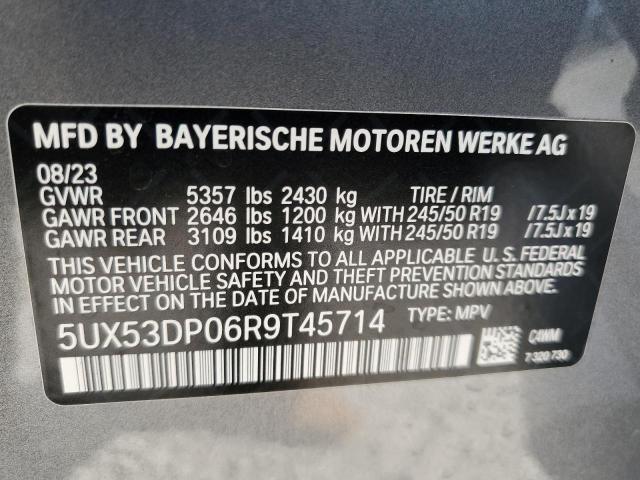 5UX53DP06R9T45714 BMW X3 Xdrive30i