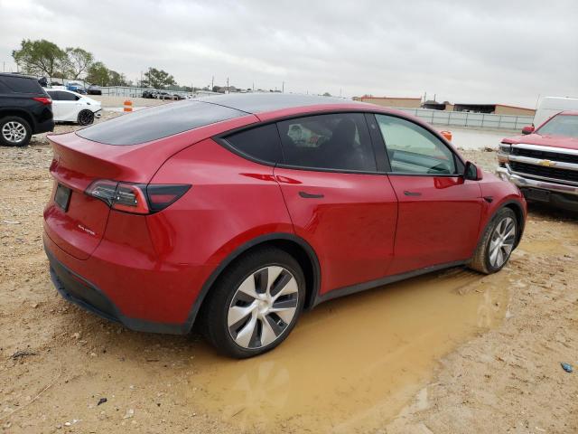  TESLA MODEL Y 2021 Червоний