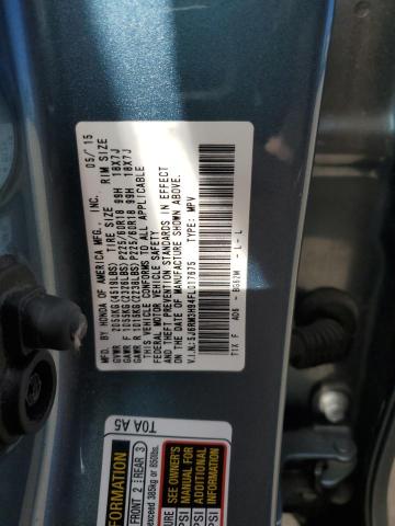 2015 HONDA CR-V TOURI - 5J6RM3H94FL017675