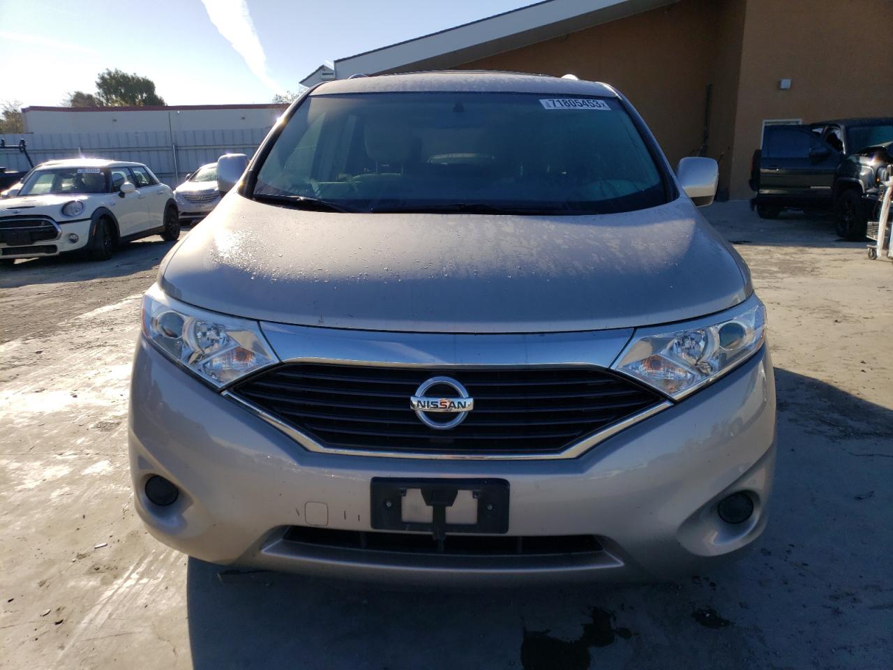 2012 Nissan Quest S vin: JN8AE2KP7C9030628