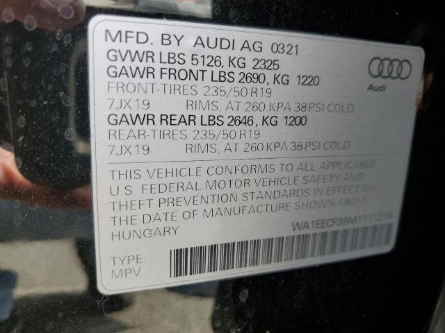 WA1EECF39M1111215 Audi Q3 PREMIUM 12