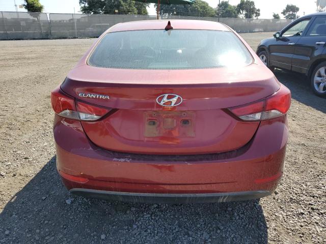 Седани HYUNDAI ELANTRA 2014 Бургунді