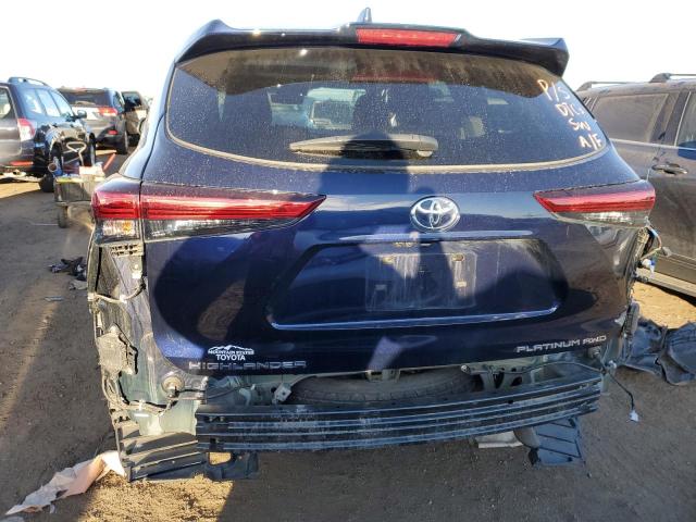 VIN 5TDFZRBH4LS026013 2020 Toyota Highlander, Platinum no.6