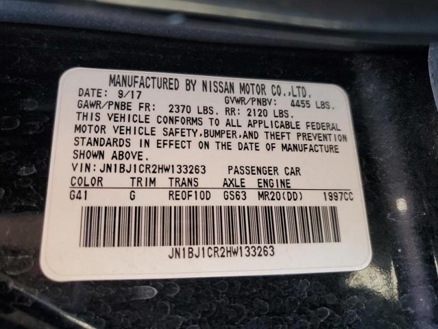 JN1BJ1CR2HW133263 Nissan Rogue Sport S