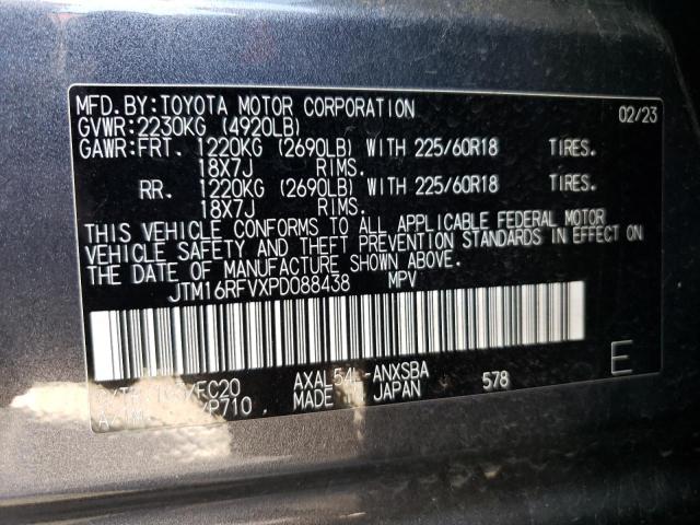 2023 TOYOTA RAV4 HYBRI JTM16RFVXPD088438