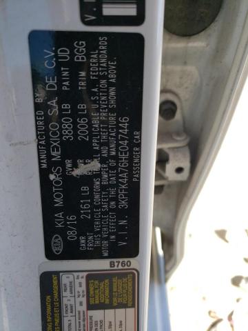 2017 KIA FORTE LX - 3KPFK4A76HE047446