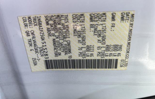 1N6BA1F25GN515283 Nissan Titan Xd Sl