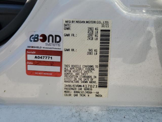 1N4BL4CV6MN417023 Nissan ALTIMA SR